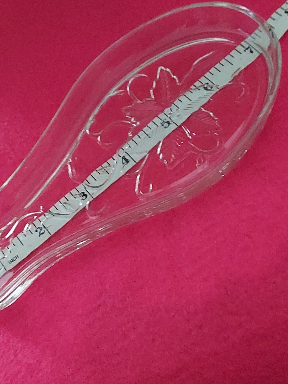 Princess House Crystal Spoon Rest - Picture 7 of 9